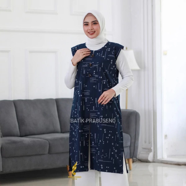 Jual Batik Outer Wanita Modern untuk Tampil Elegan jual batik outer wanita