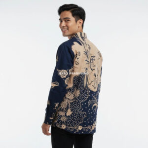 Batik Monokrom: Pilihan Modern untuk Kantor dan Acara Formal Batik Navy