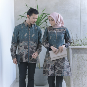 14 Jenis Kain Seragam Pernikahan Keluarga dengan Motif Batik Batik Dobby